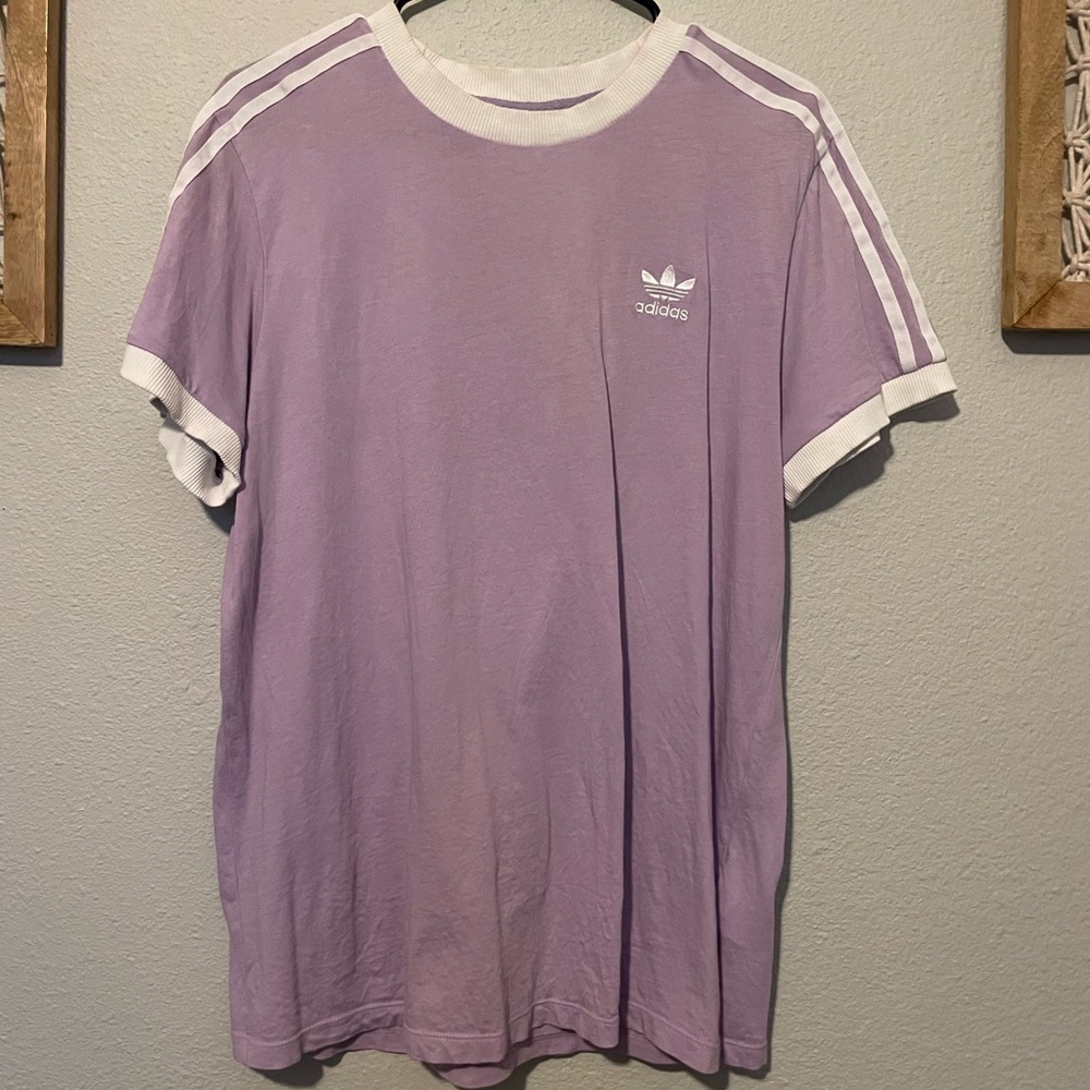 Purple Adidas Tee